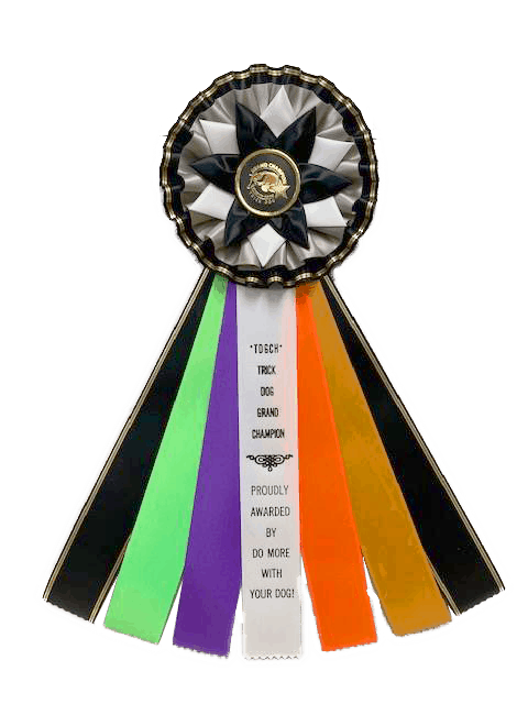 Trick Dog Grand Champion Ribbon