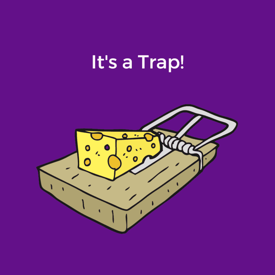 Graphic Showing a Mousetrap