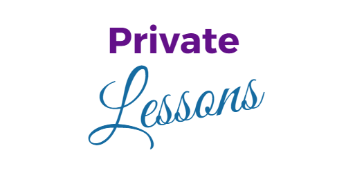 Private lessons button